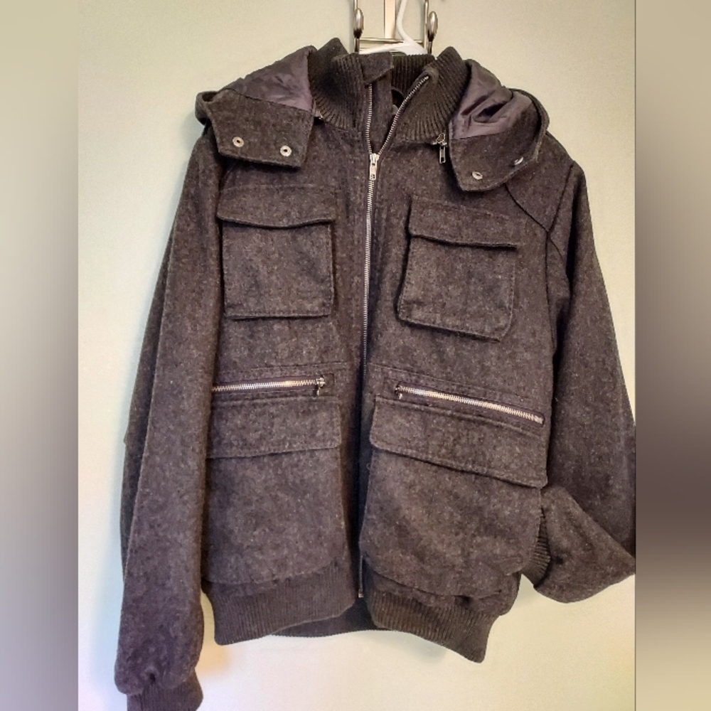 H&M wool jacket size large